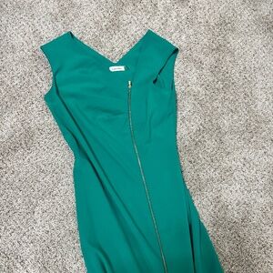 Vibrant Green work dress!